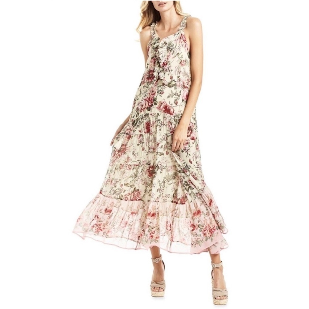 Supernatural by Secret Mission
Emma Dress- Romantic Floral BOHO Maxi dress Small